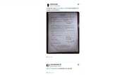 Bliss reacts to a fake "dissolution of marriage" document